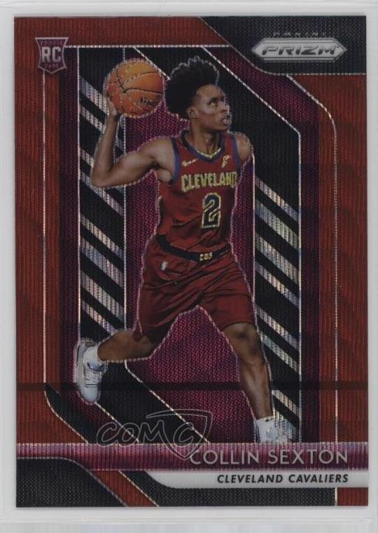 2018-19 Panini Prizm Ruby Wave Prizm Collin Sexton #170 0ks3