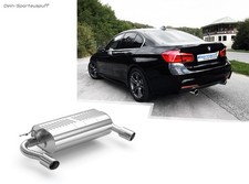 Eisenmann Duplex Sportauspuff RACE BMW 4er F32 F33 F36 430i je 90mm rund gerade