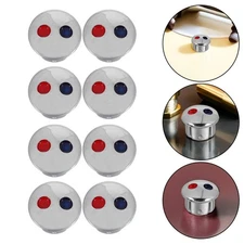 40 Pcs Bathroom Faucets Spare Parts Cold and Hot Water Identification