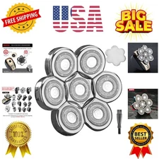 Universa 7 Heads Shaver Replacement Head for Head Shaver, and many Brands Hea...