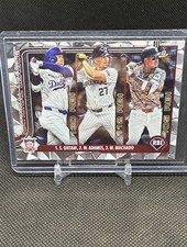 2025 Topps - League Leaders Shohei Ohtani, Manny Machado, Willy Adames Diamante