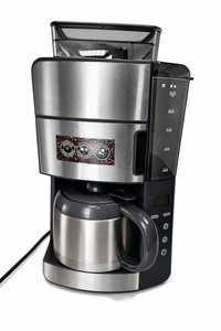 Russell Hobbs Kaffeevollautomat mit Mahlwerk 1,25 l thermischer Kanne