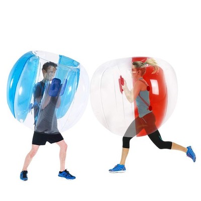 2 Pack Inflatable Bumper Balls for Adults (4ft/1.2m) 48inch, 47'' Red +Blue
