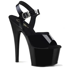 Pleaser 7" Heel Pf Ankle Strap Sandal Adult Women Shoes Sandals Adore/708N