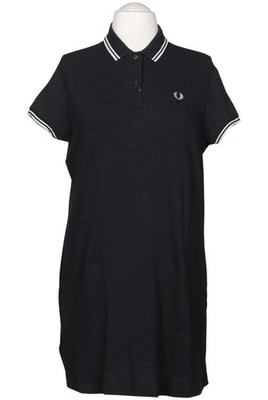 Fred Perry Kleid Damen Dress Damenkleid Gr. 46 Baumwolle Marineblau #01zmgvj