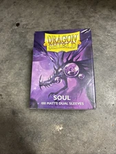 Matte Dual Soul 100 ct Dragon Shield Sleeves