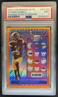 2024 Contenders Optic Jayden Daniels Winning Ticket RC Orange Prizm #/50 PSA 9