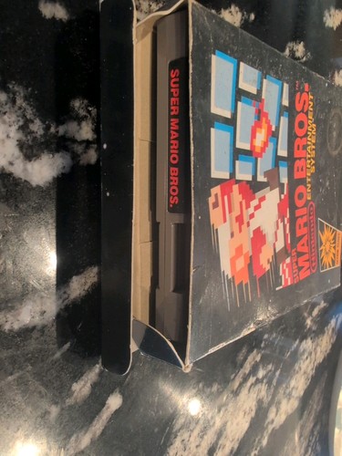 Super Mario Brothers Nintendo NES 1989 completo di scatola - Foto 5 di 8