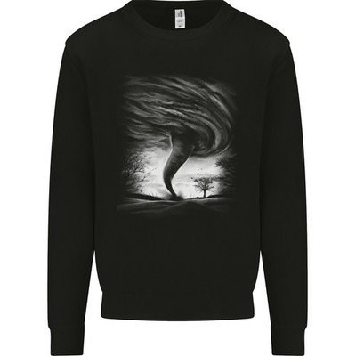 A Tornado Storm Chaser Extrem Wetter Herren Sweatshirt Pullover