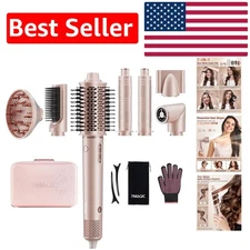 Professional 110,000 RPM Hair Styler & Dryer with Negative Ion Technology - Pink