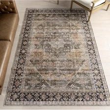 Keen Home 8' x 10' Machine Washable Area Rug Waterproof Proof Surface 1662-01