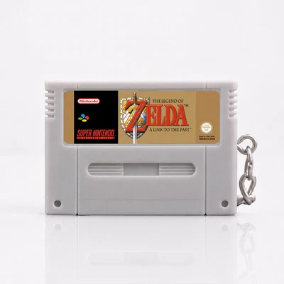 Zelda: A Link to the Past SNES Miniatur Spielmodul Schlüsselanhänger Geschenk - Bild 1 von 3