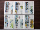 Japan Stamp First Day Cover Railroad Series 6 Covers Large format 2013～2018