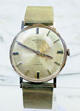 Vintage Wakmann 17 Jewels 34mm Serviced Slim Case New Mainspring