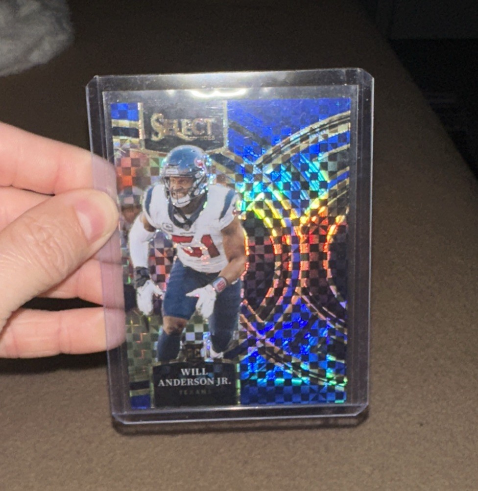 Will Anderson Jr. 2023 Select Premier Blue Prizm /149 Rookie RC Texans #125