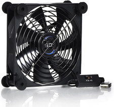 USB Cooling Fan 140mm Quiet Portable for TVs Routers DVR PCs Xbox PlayStation