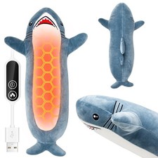 Shark Heating Pad for Cramps  Menstrual Pain Relief,Cute Stuffed A... Fast Ship