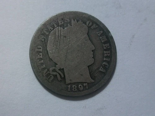 1897-S Barber Dime
