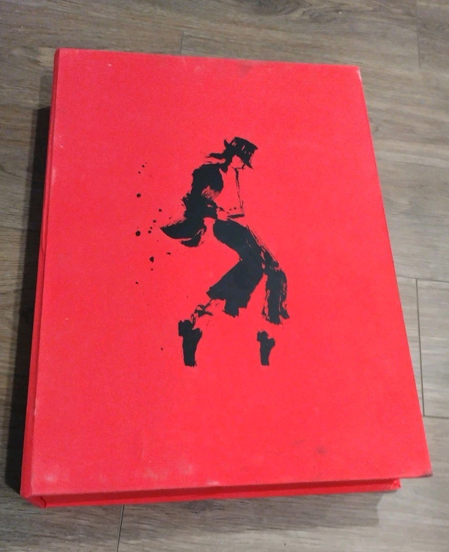 Official MICHAEL JACKSON OPUS Photo Picture Book with Glove Original Outer Box