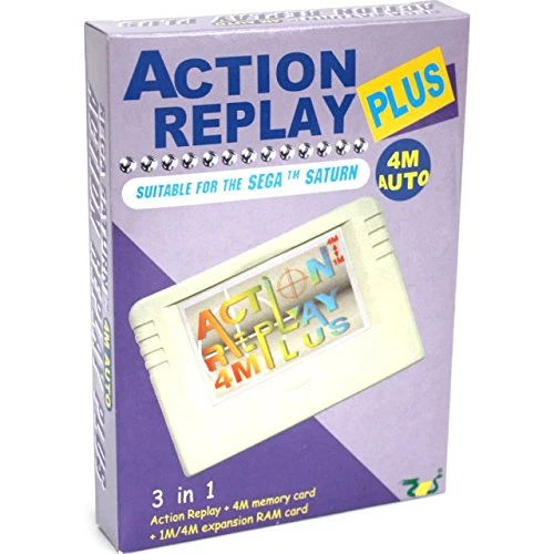 Action Replay 4M Plus - Ultimate enhancement for your Saturn console