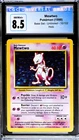 1999 Mewtwo Unlimited Base Set Pokemon Holo CGC 8.5 Holo Foil 10/102 BLUE LABEL