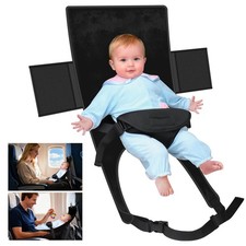 Baby Airplane Bed set Portable Toddler Bed for air travel Black New