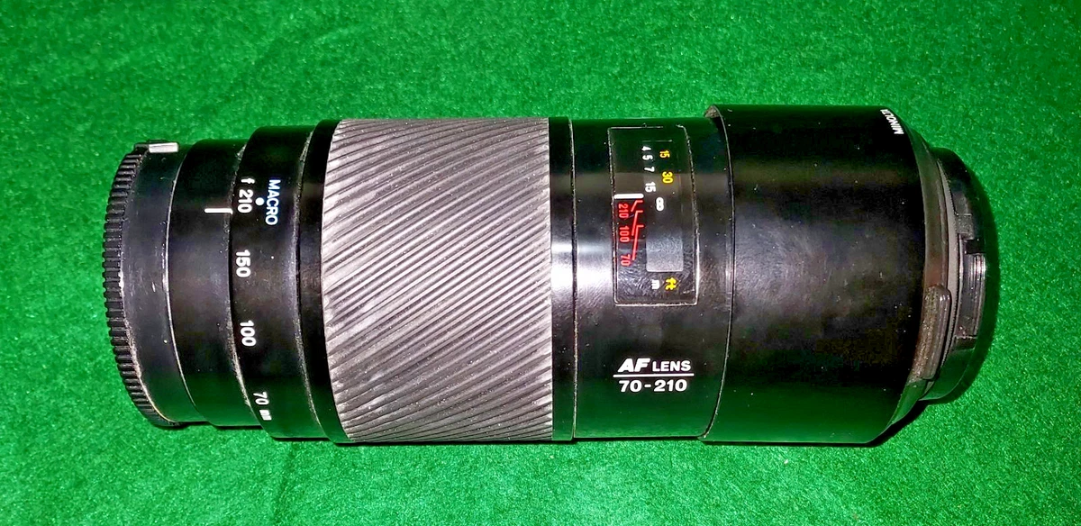 Minolta f/4 Camera Lenses 70-210mm Focal for sale | eBay