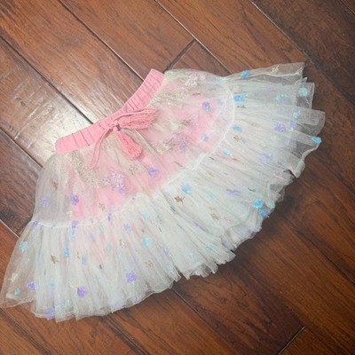 Love + Grow Clothing Co Tutu Skort 5Y Pink Whimsical Star Fairycore Princess