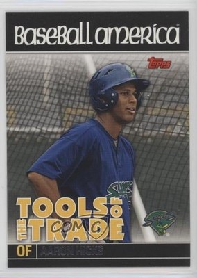 2010 Topps Pro Debut Baseball America Tools of the Trade Aaron Hicks #TT29 0p6