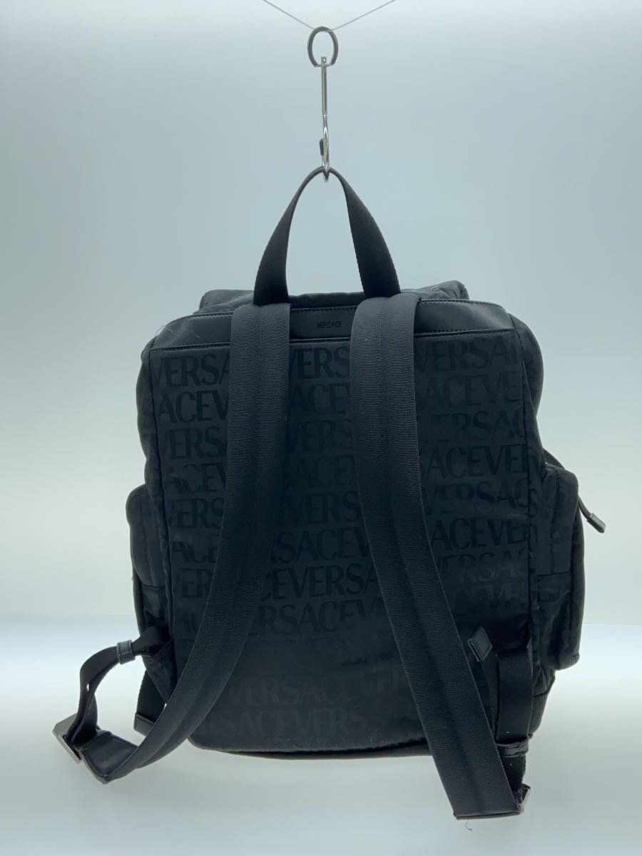 VERSACE BACKPACK Black TOTAL PATTERN Used - image 3
