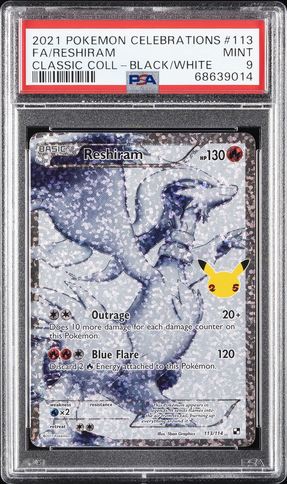 Reshiram #113