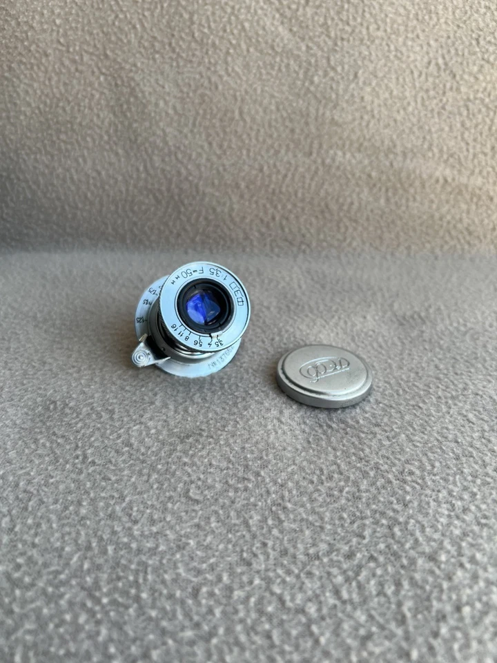 INDUSTAR-10 INDUSTRIAR - 22 FEED F 3.5 / 50mm Copia Leica Mount m39 Zorki... - Imagen 2 de 4