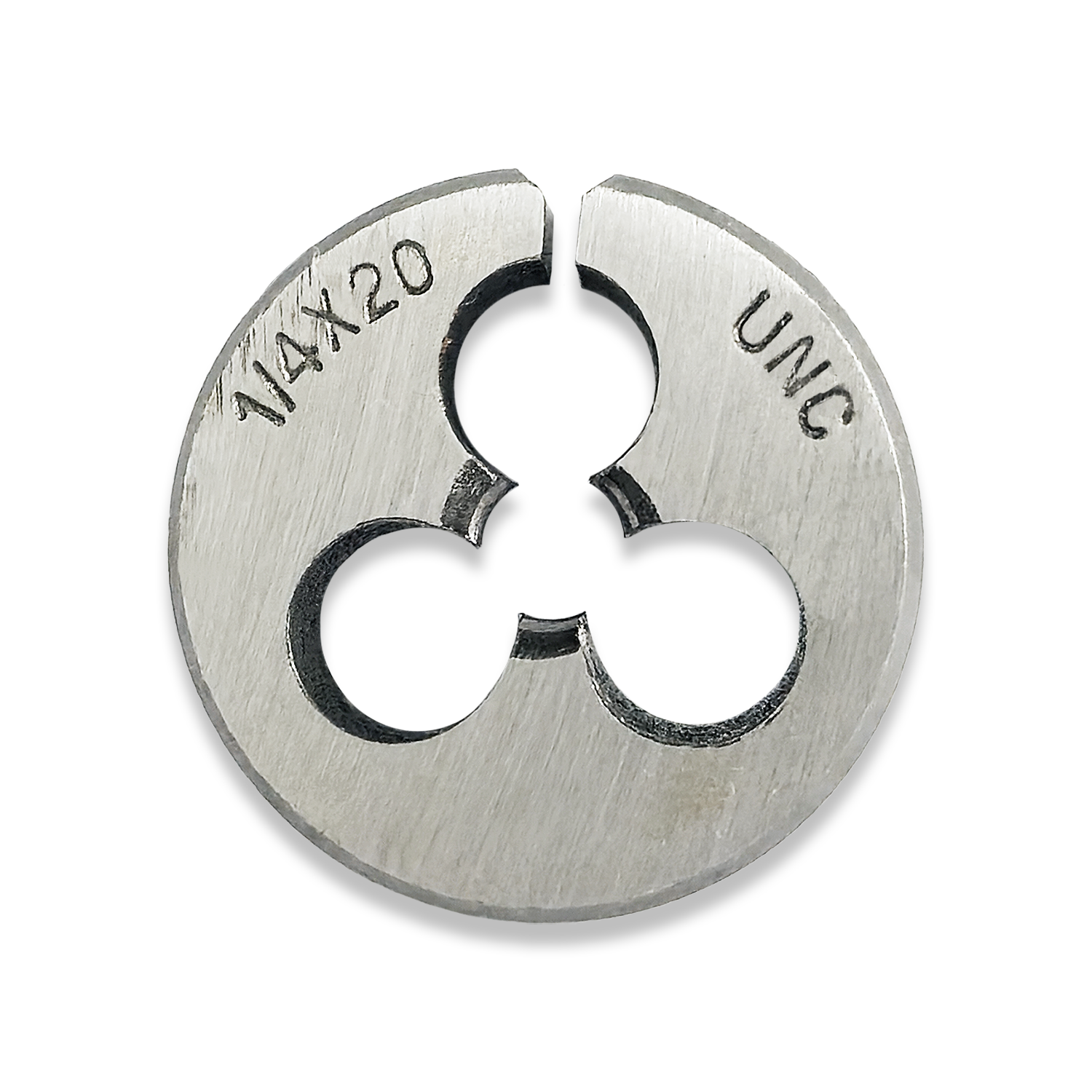 1/4″ UNC x 20TPI THREADING DIE ROUND SPLIT DIE CARBON STEEL 1/4 UNC RDGTOOLS