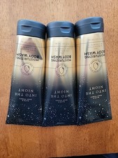 *NEW* INTO THE NIGHT ~ 3PK ~ MOISTURIZING BODY WASH ~ Bath & Body Works