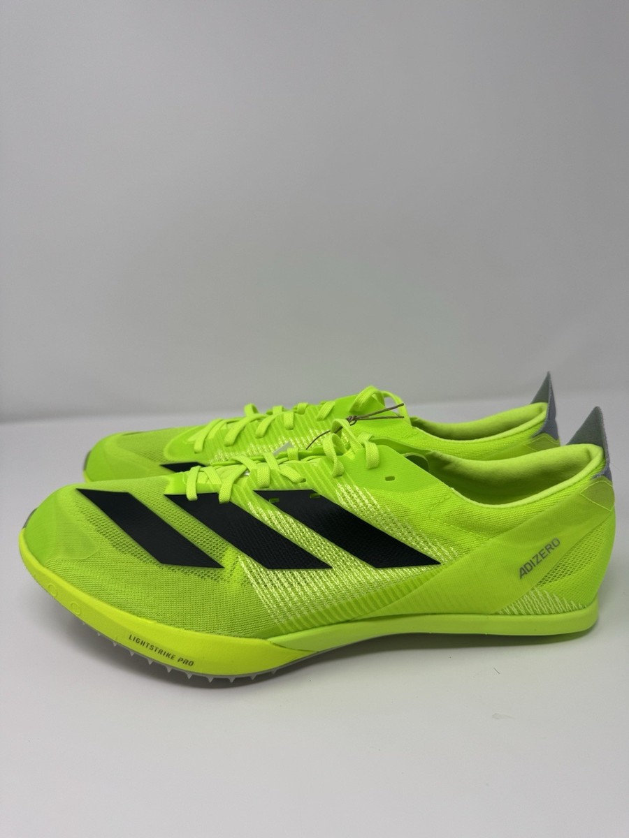 Adidas Adizero Finesse Mens Size 10 Track Spikes Shoe Lucid-Lemon/Black IG2018 Adidas Adizero Finesse Track Spikes Lucid Lemon Black IG2018  main image 3