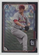 2015 Bowman Asia Exclusive Black Wave Refractor Corey Littrell #BCP53 0a6
