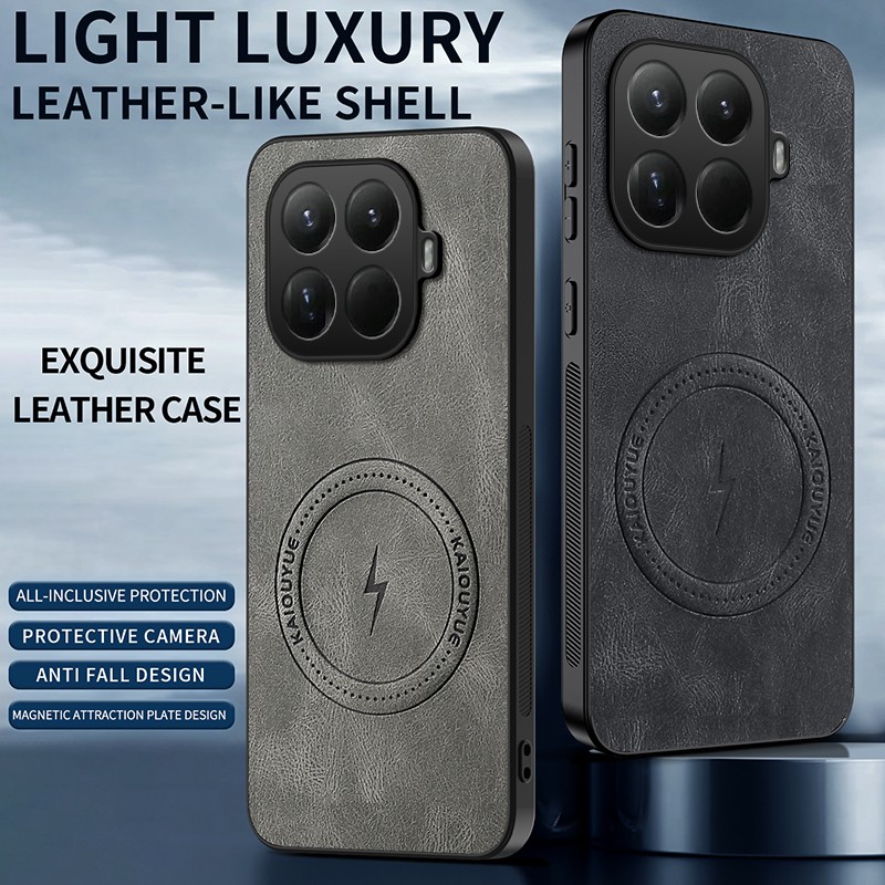 For Xiaomi 15T Pro Luxury Retro Leather Shockproof Phone Case