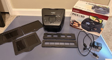 ION PICS2SD Photo Slide Film Scanner 2500 DPI USB SD Card Box Holders