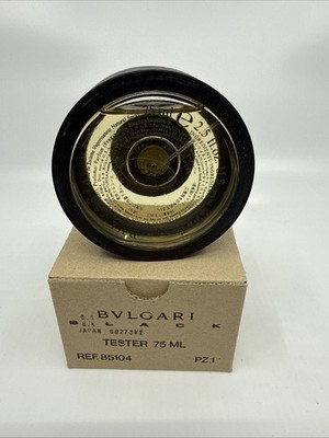 Bvlgari Black EDT 2.5oz-75mL Spray Twisted Cap Old Vintage Formula