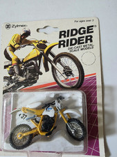 Vintage Ridge Riders Suzuki DR 350 Zylmex die cast motorcycle NEW 1986