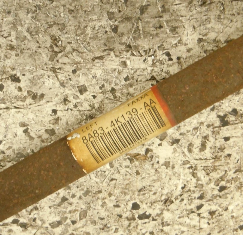 Lincoln MKS 2009-2016 AWD eje trasero conductor izquierdo LH OEM Foto 4 de 4