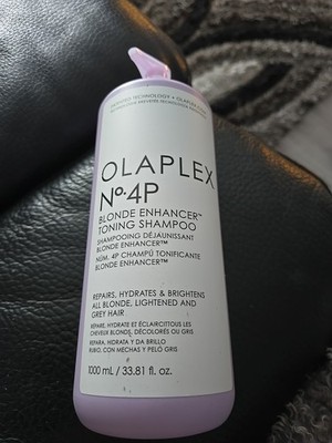 Olaplex No.4P Blonde Enhancer Toning Shampoo 1000ml NEU Pumpflasche 