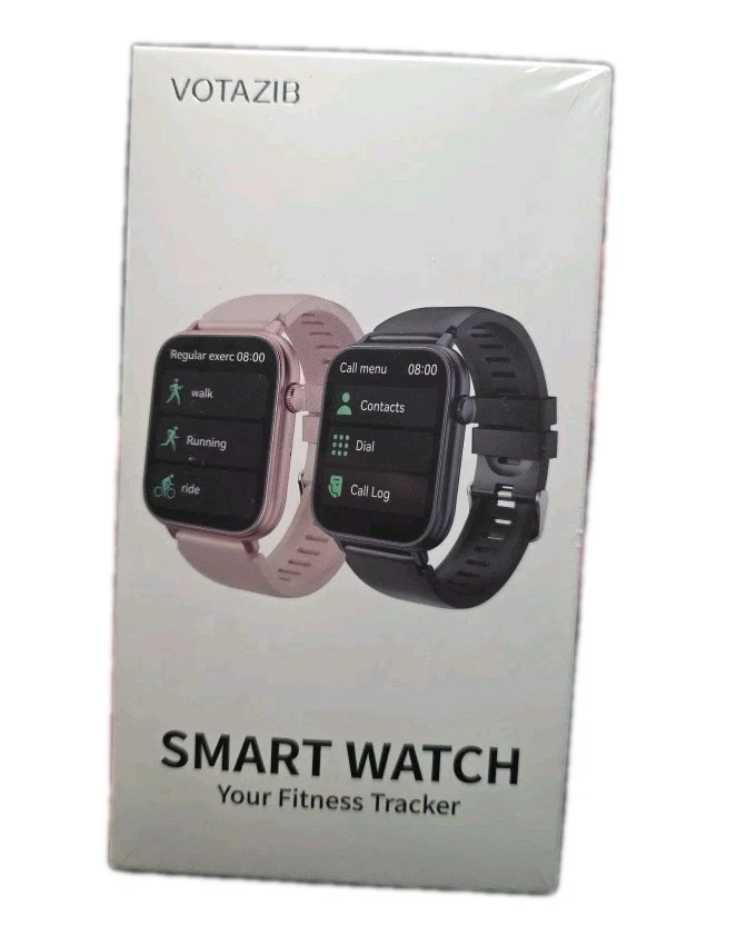 (C7) Smartwatch, Fitness Tracker with IP68 Waterproof 100 Sport 1.85"