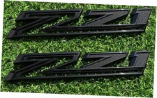 2 Pack 2019-2025 Z71 Emblem Decals Side Badges Compatible with Glossy Black