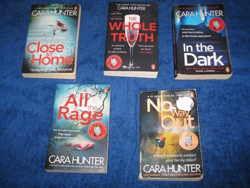 CARA HUNTER X 5 TASCHENBÜCHER