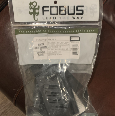 Fobus Evolution Paddle Holster PXH Right for Beretta S&W FN Browning Taurus