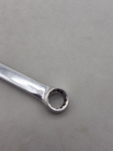 Snap On Tools 7/16" 12PT SAE Chrome Combination Wrench OEX14A USA  - Picture 7 of 7