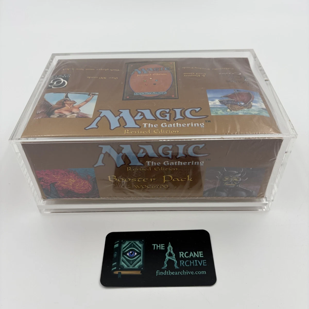 Magic: The Gathering Revised Edition Sealed Collectible Card Game