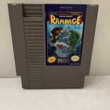 Rampage NES (Original Nintendo Entertainment System, 1988) Cartridge Only! EUC!