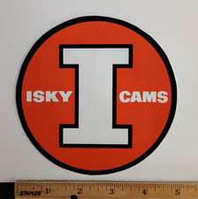 Isky Cams Glossy Vinyl Vintage Style Peel Stick Decal Sticker